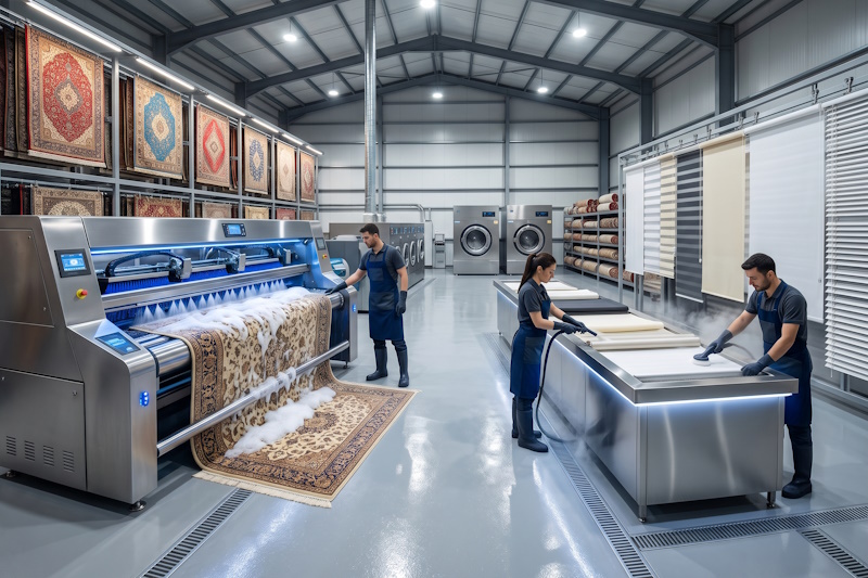 Bursa halı yıkama fabrikası